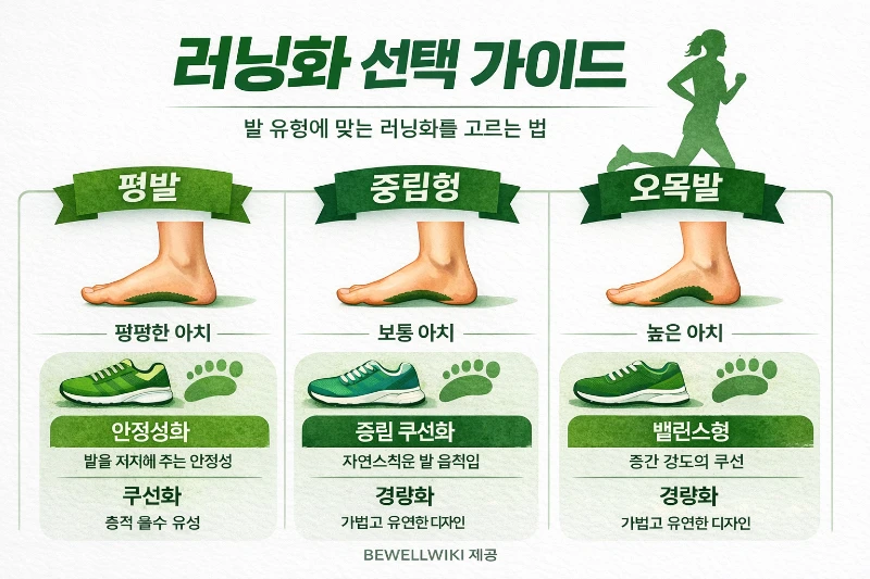 발 유형 파악