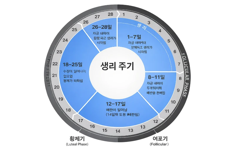정상 생리 주기